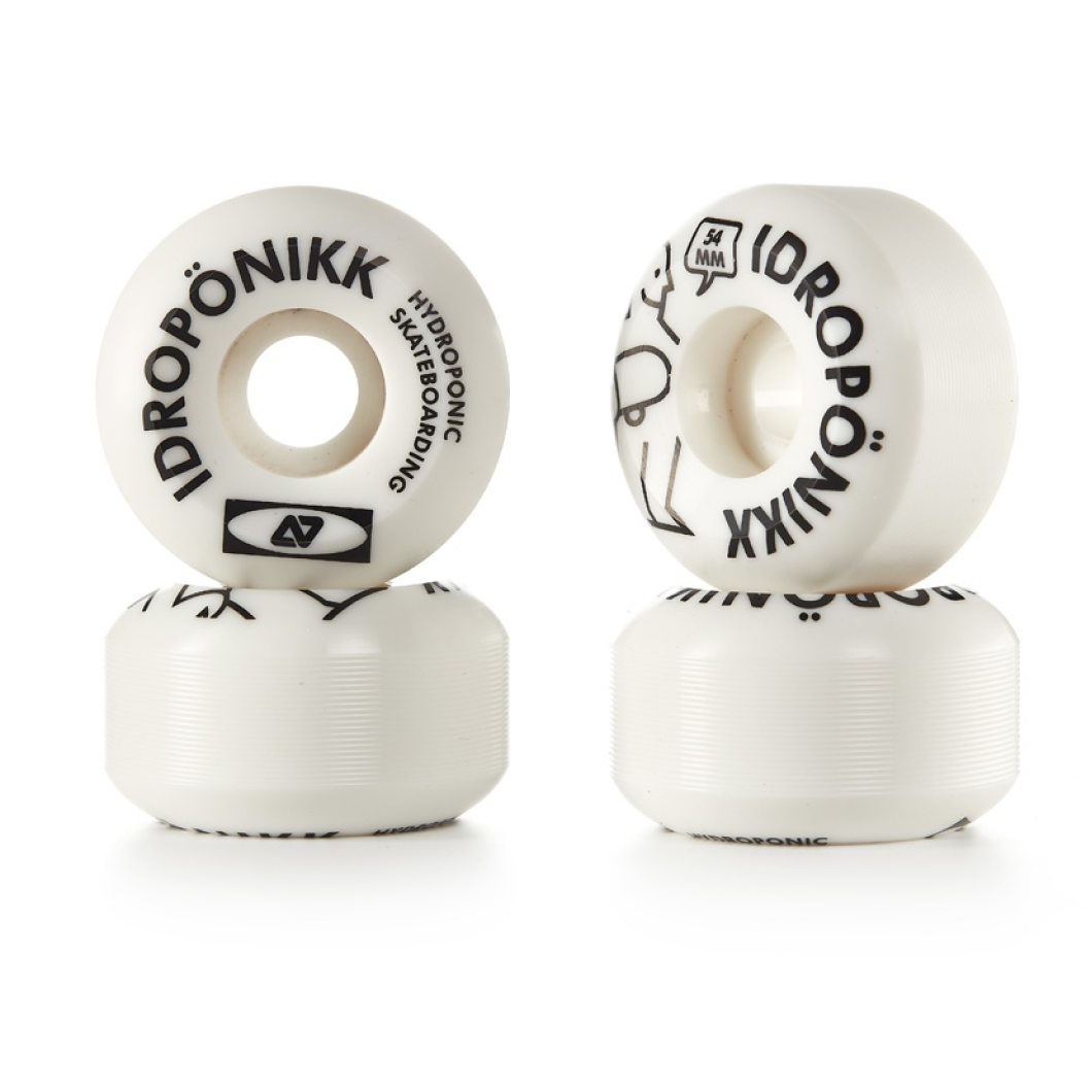 SKATE WHEELS HYKEA WHITE 55