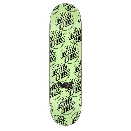 Santa Cruz VX Deck Delfino Fortune Teller Glow 8.25 IN