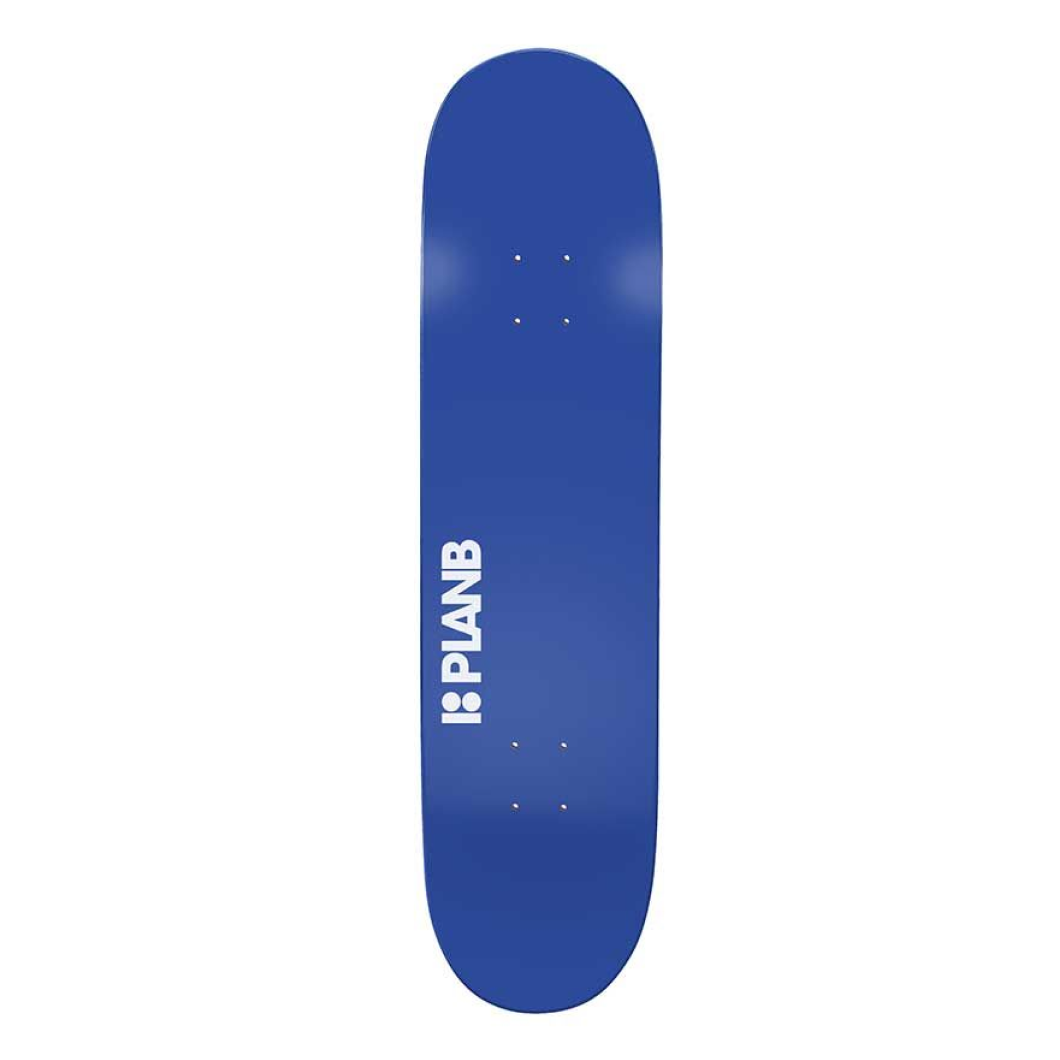 Plan B Blue Skull Duffy 8.25'' Skateboard