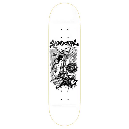 Zero Skateboard Deck End of Time Tommy Sandoval 8.375"