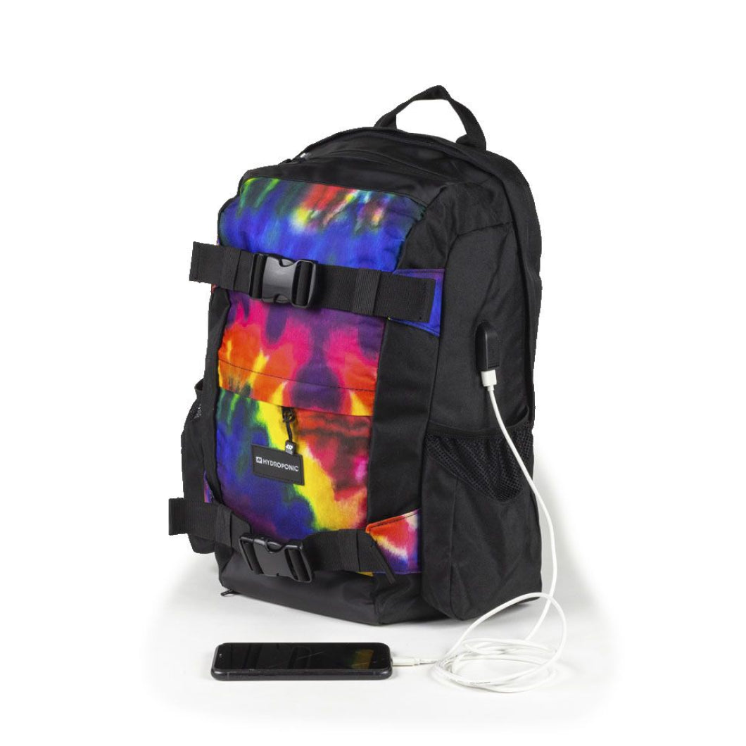 Mochila Skate BG KENTER Tie Dye Black