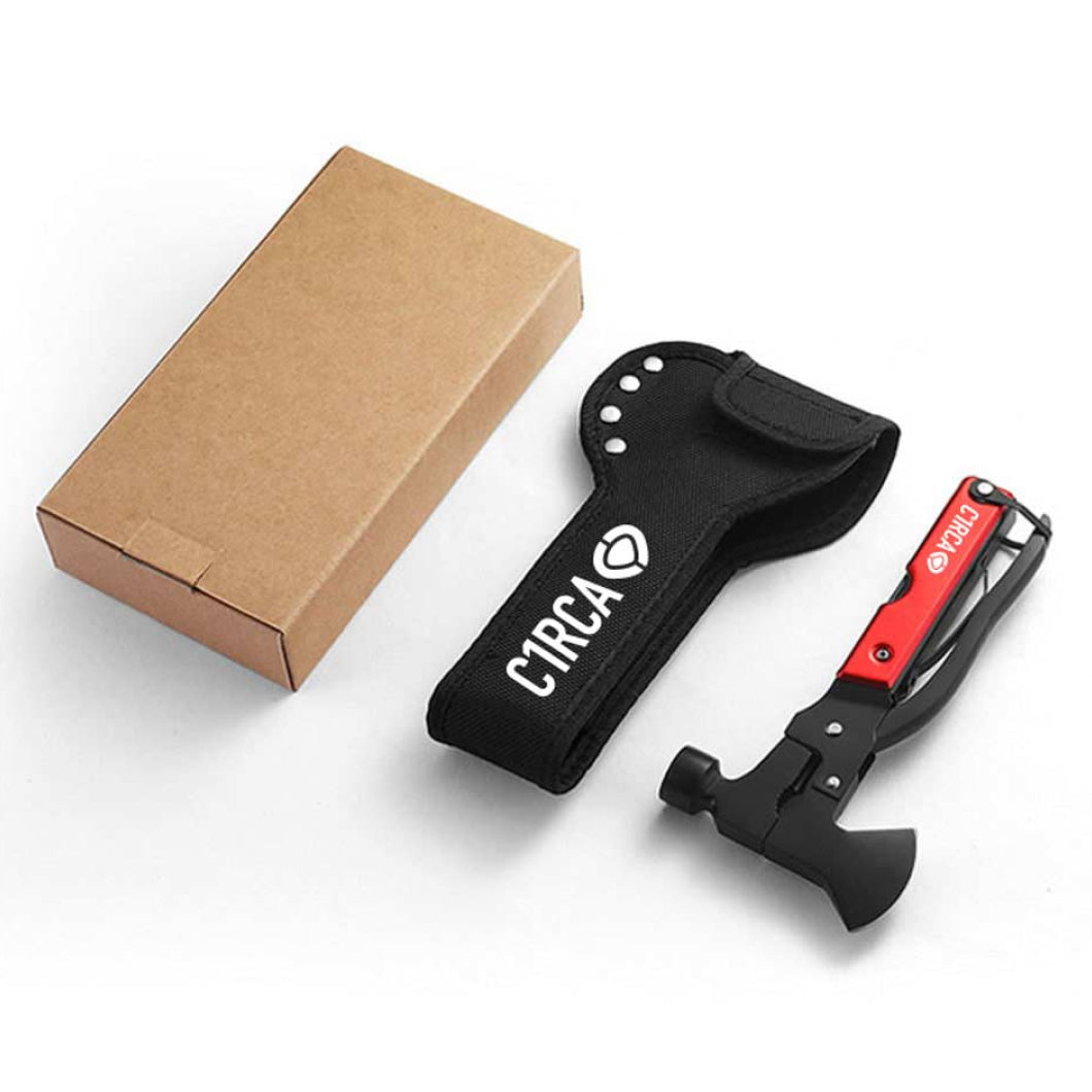 C1rca Din Icon Multitool Hammer Black Red