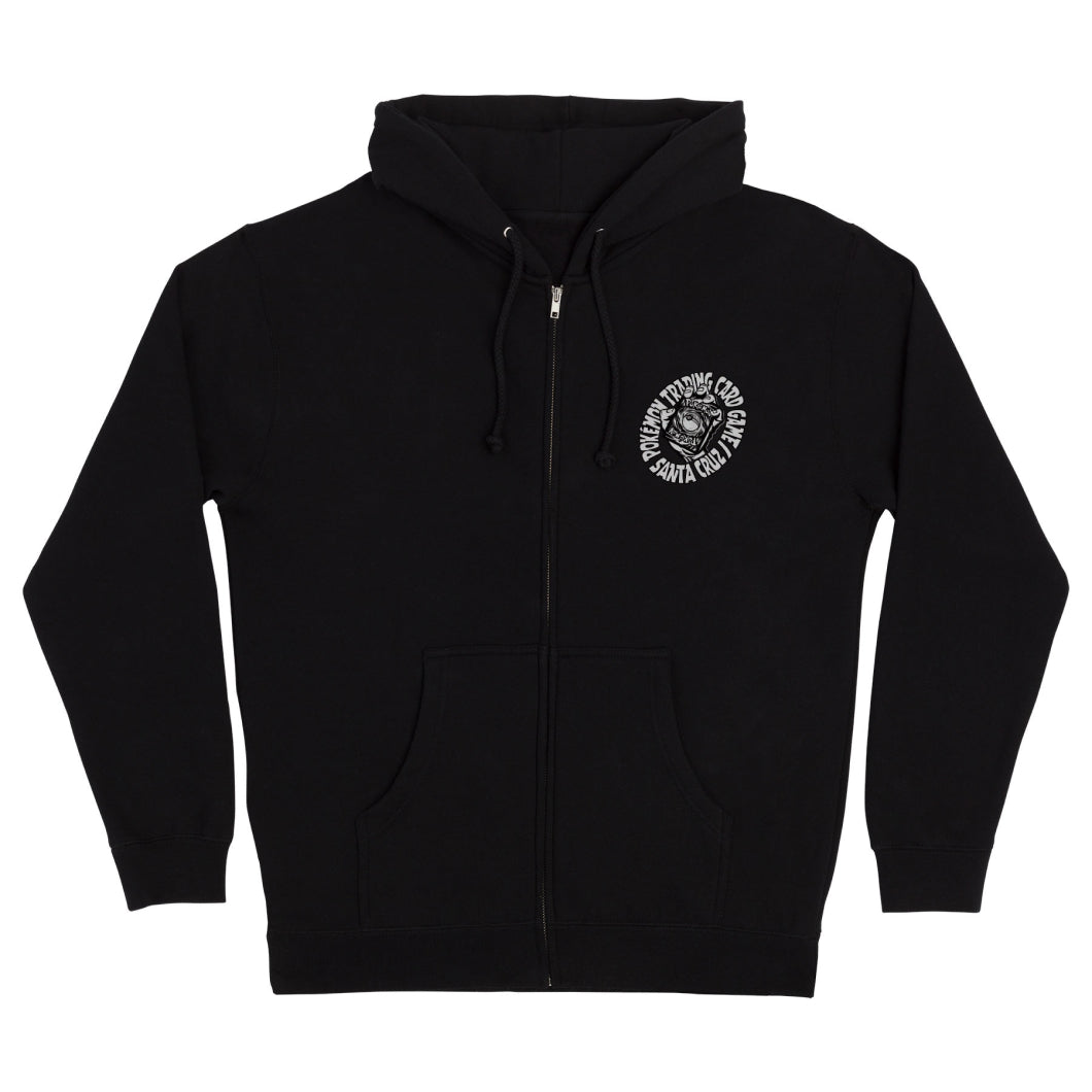 Santa Cruz Zip Hood Pokemon TCG Hand — Black