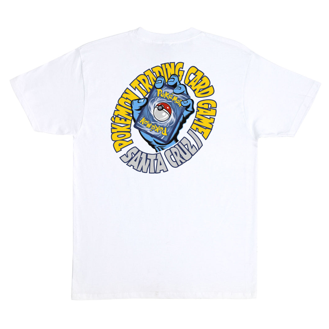 Santa Cruz Pokémon TCG Hand T-Shirt (White)
