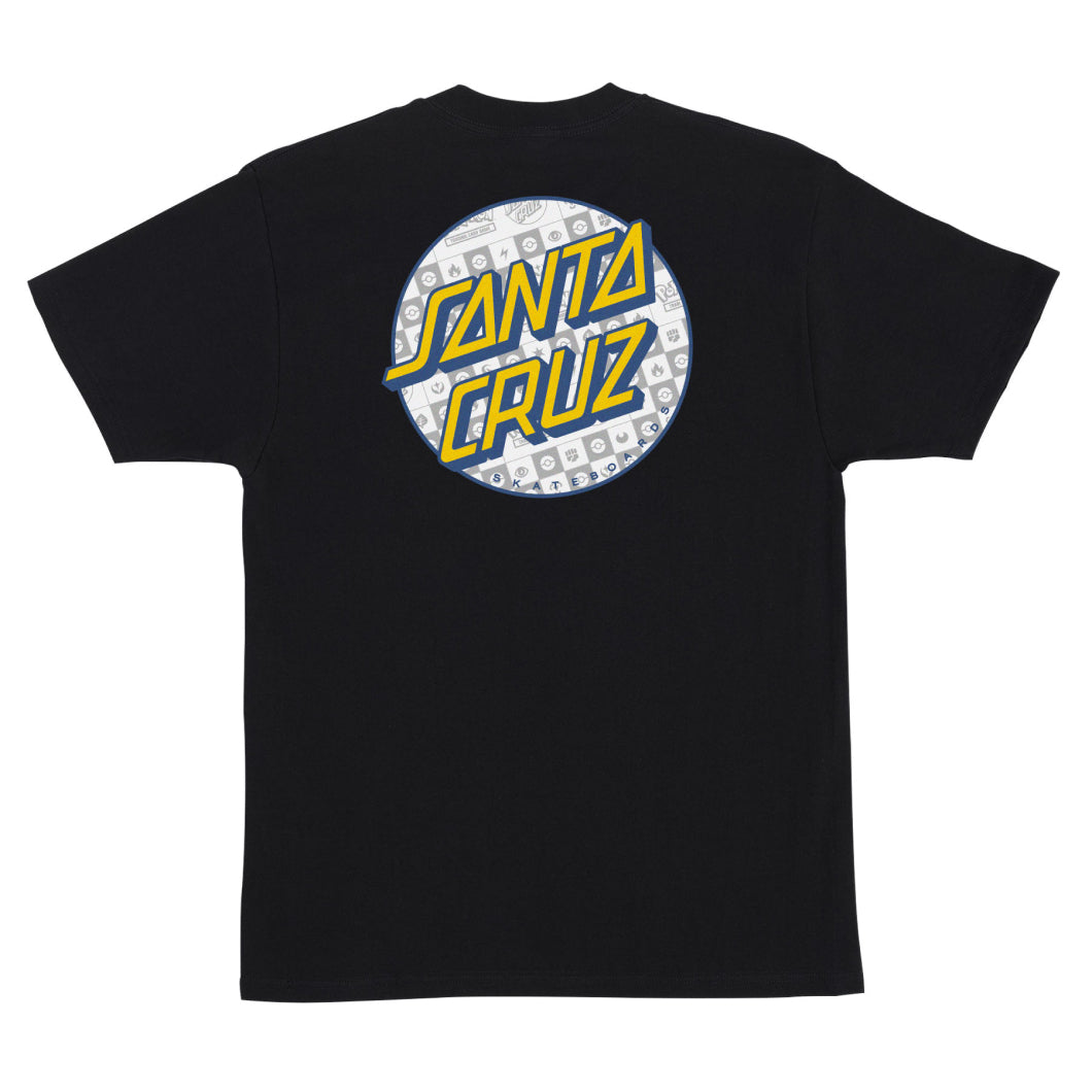 Santa Cruz Pokémon Energy Dot T-Shirt (Black)