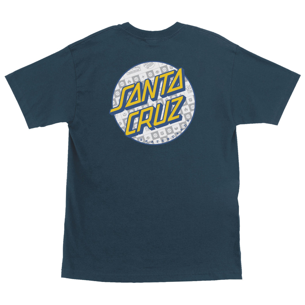 Santa Cruz Pokémon Energy Dot T-Shirt (Harbor Blue)