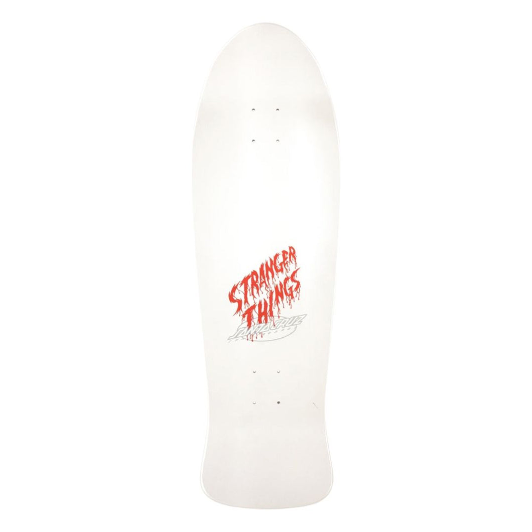 Santa Cruz ST Deck (UK) Stranger Things Meek Slasher White 10.1 IN