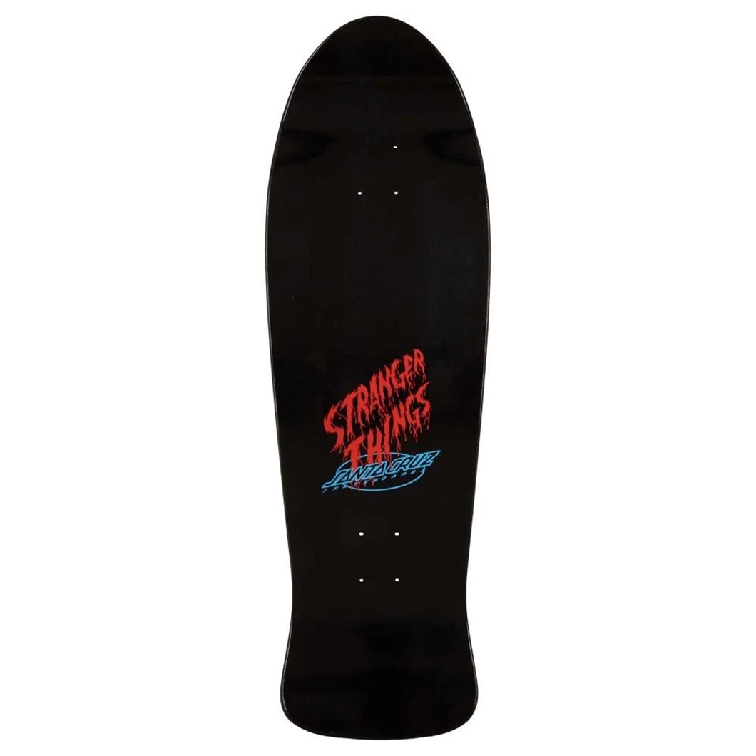 Santa Cruz ST Deck (UK) Stranger Things Meek Slasher Black 10.1 IN