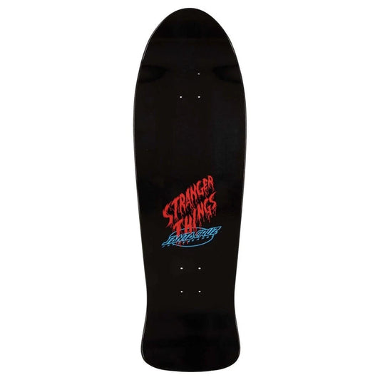Santa Cruz ST Deck (UK) Stranger Things Meek Slasher Black 10.1 IN