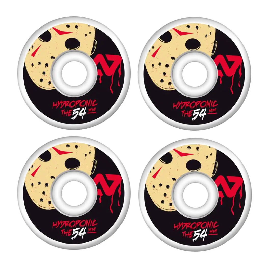 Hydroponic Horror 100A Skateboard Wheels 4-Pack (Friday 13)