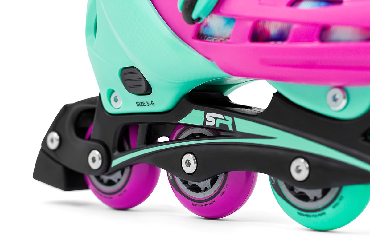 SFR Cyclone II Adjustable Inline Skates - Tie-Dye