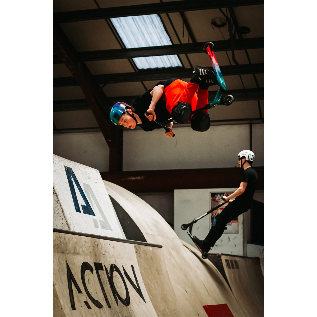 Slamm Mischief Stunt Scooter - Nebula