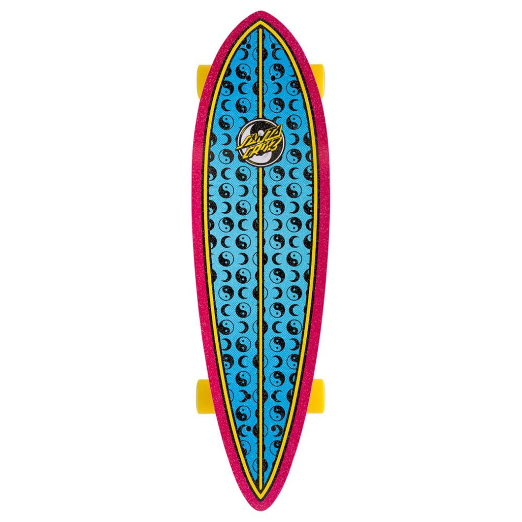 Santa Cruz Longboard Complete (UK) Yin Yang Dot Pintail Multi 9.2 IN