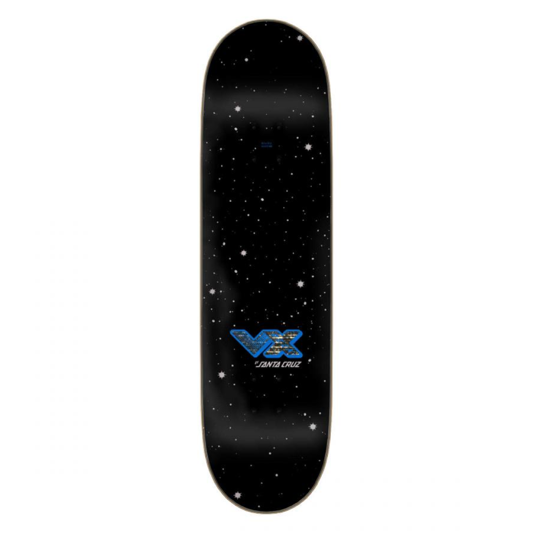 Santa Cruz VX Deck (UK) Wooten Part Two Black/Silver/Blue 8.5 IN