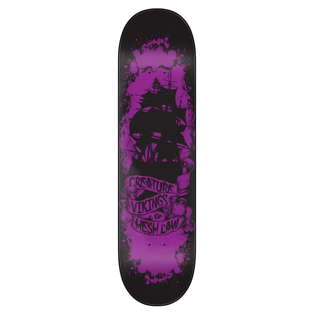 Creature Pro Deck (UK) Gravette Vikings Hesh Law XX Purple/Green 8.3 IN