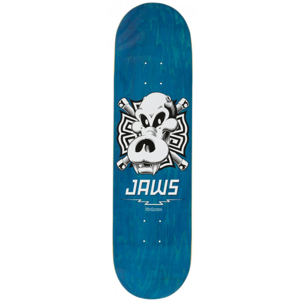 Birdhouse Pro Deck (UK) Jaws Skull Blue 8.25 IN