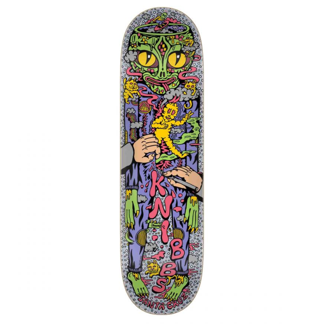 Santa Cruz Pro Deck (UK) Knibbs Reptilian Multi 8.5 IN