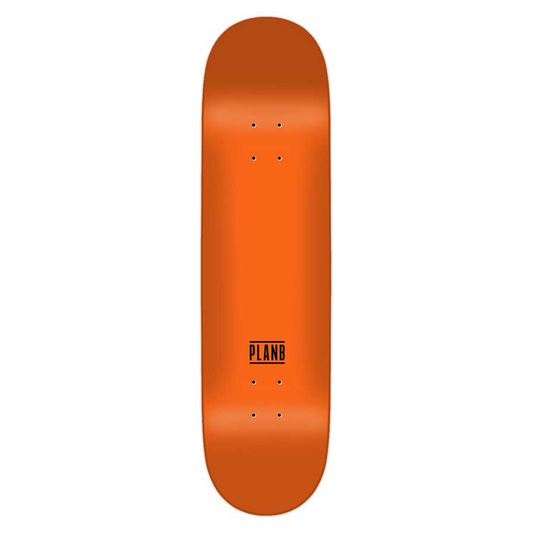 Plan B Full Dipper Shifted Orange 8.375'' Skateboard