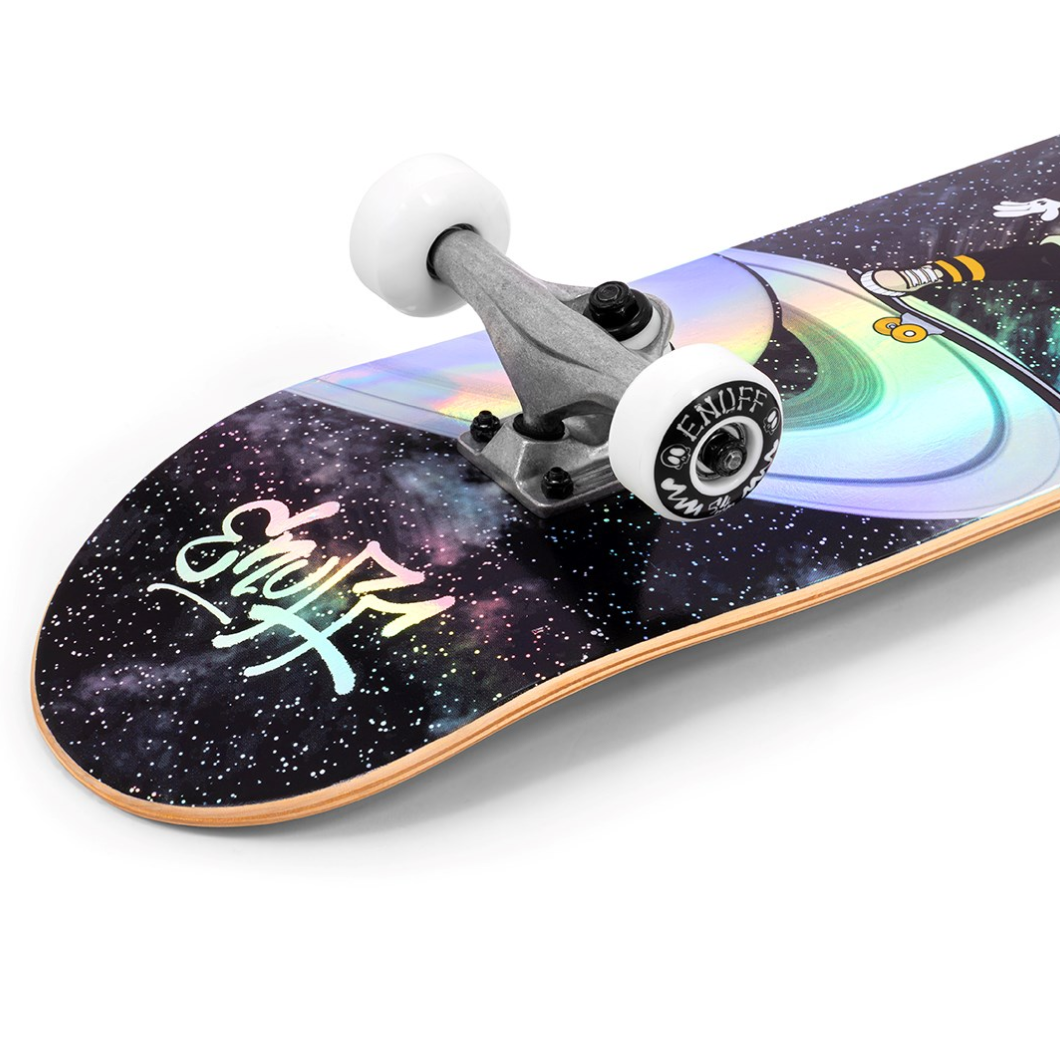 Enuff Skully Hologram Complete - Black - 7.75" x 31.5"