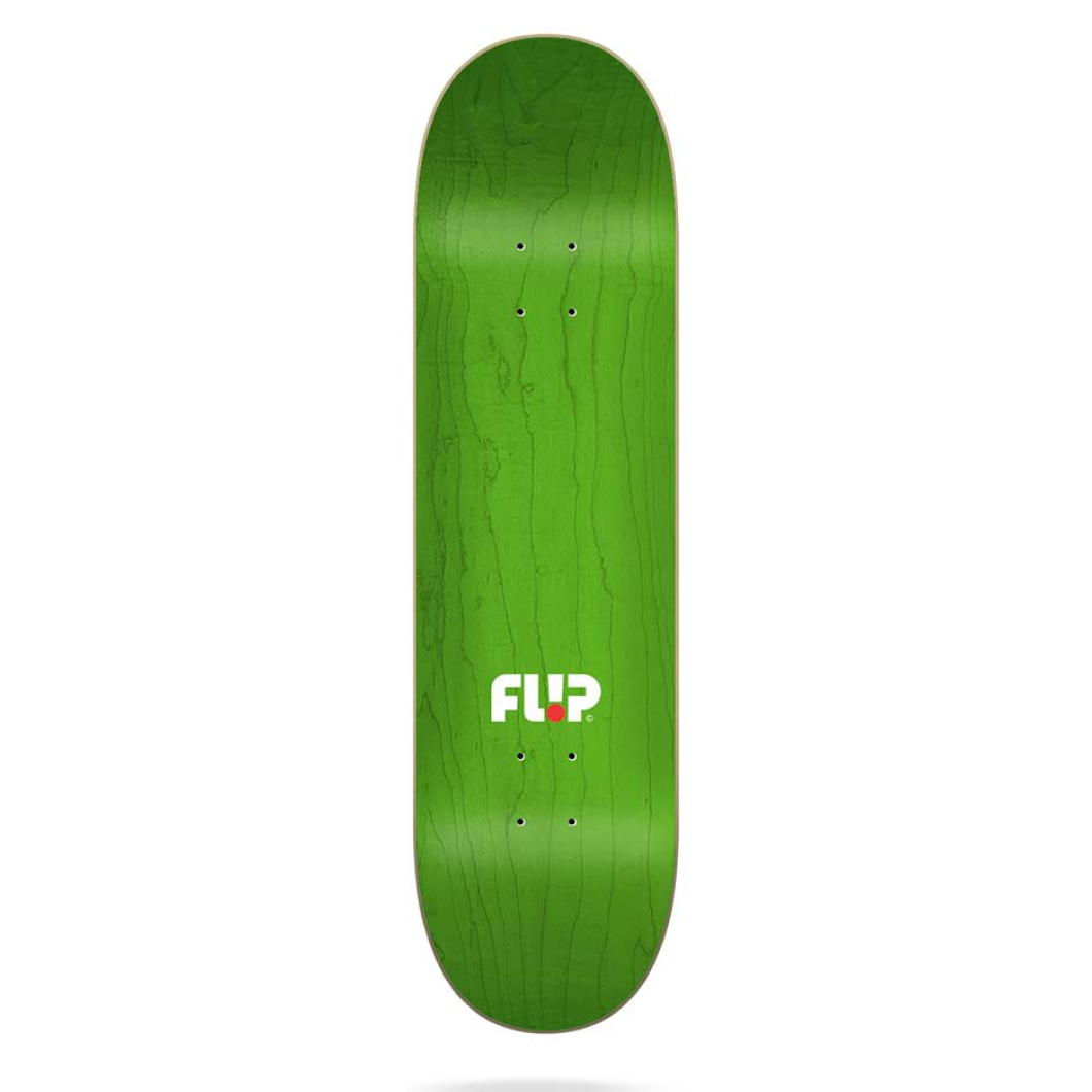 Flip Odyssey Two Tone Green 8.45" Skateboard Deck