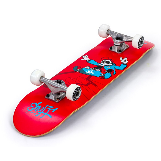 Enuff Skully Complete - Red - 7.75" x 31.5"