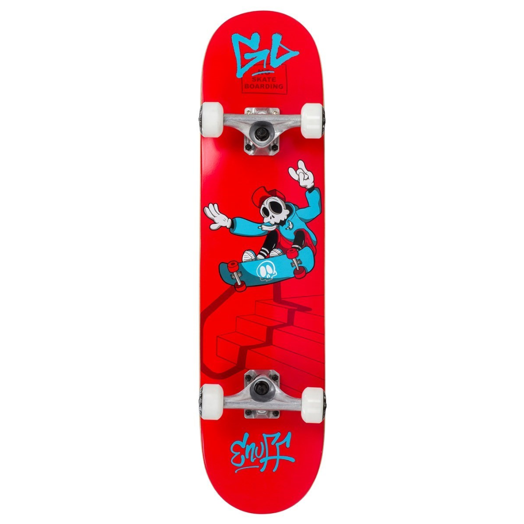 Enuff Skully Complete - Red - 7.75" x 31.5"