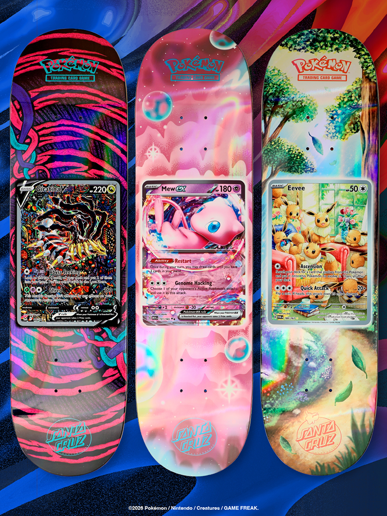 Pokémon x Santa Cruz Skateboards | Limited Edition Blind Bag