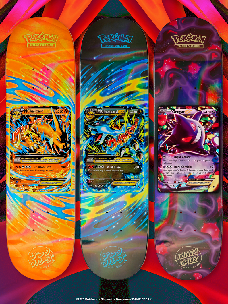 Pokémon x Santa Cruz Skateboards | Limited Edition Blind Bag