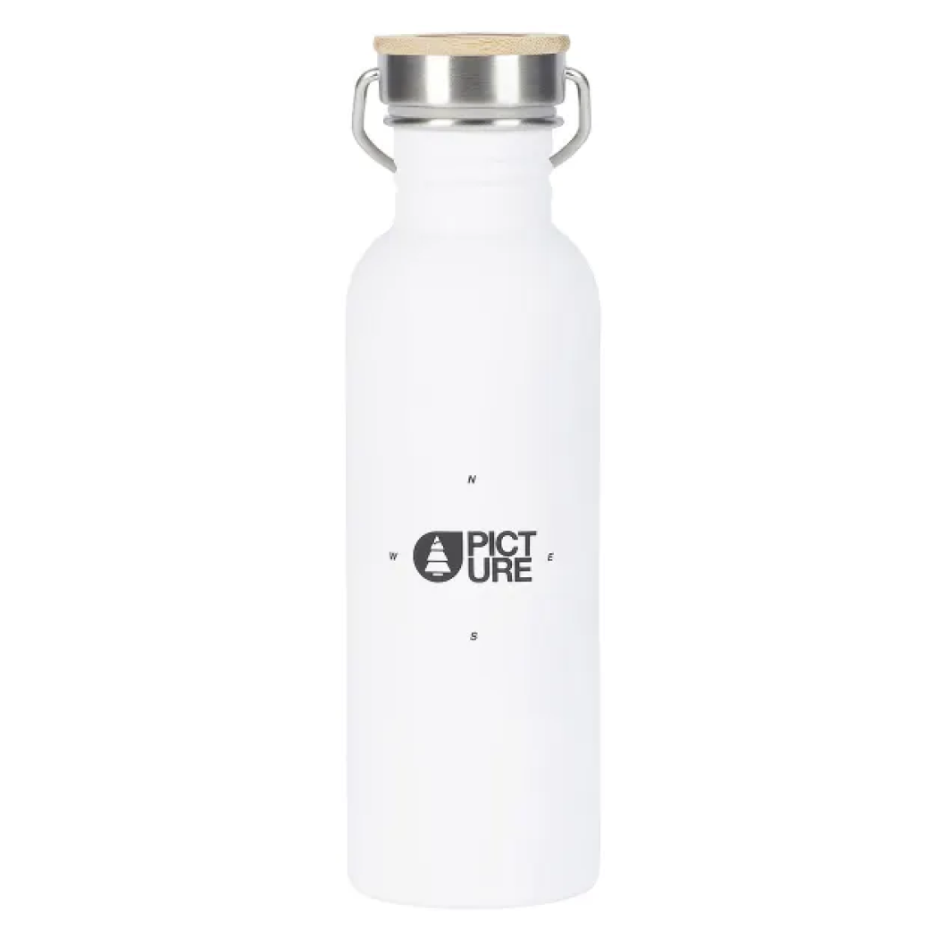 WATER BOTTLE PICTURE HAMPTON 750ML WHITE BEAR