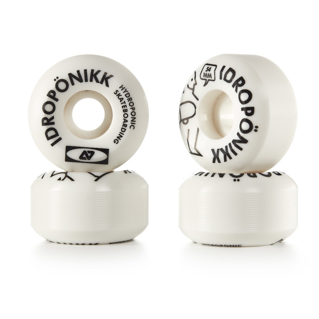 SKATE WHEELS HYKEA WHITE  55