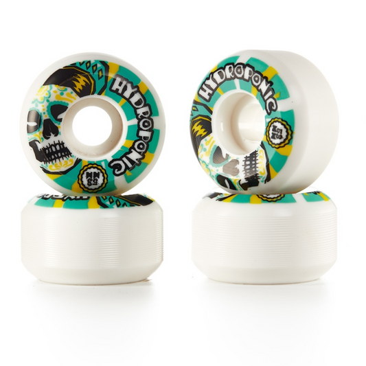 SKATE WHEELS MEXICAN SKULL 2.0 GREEN 53 MM