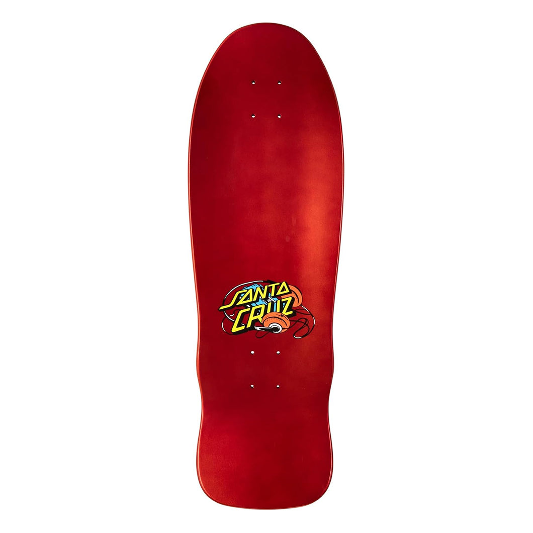 Santa Cruz ST Deck (UK) Stranger Things Melting Clock Red 9.7 IN