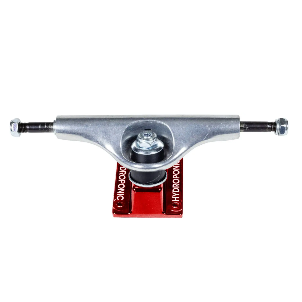 Hydroponic Hollow Kingpin/Hanger Skateboard Truck- Red (PAIR)