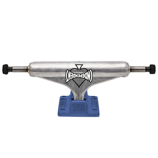 Indy Hollow Truck Stage 11 Cant Be Beat 78 Stan - Silver/Blue 144 MM (PAIR)