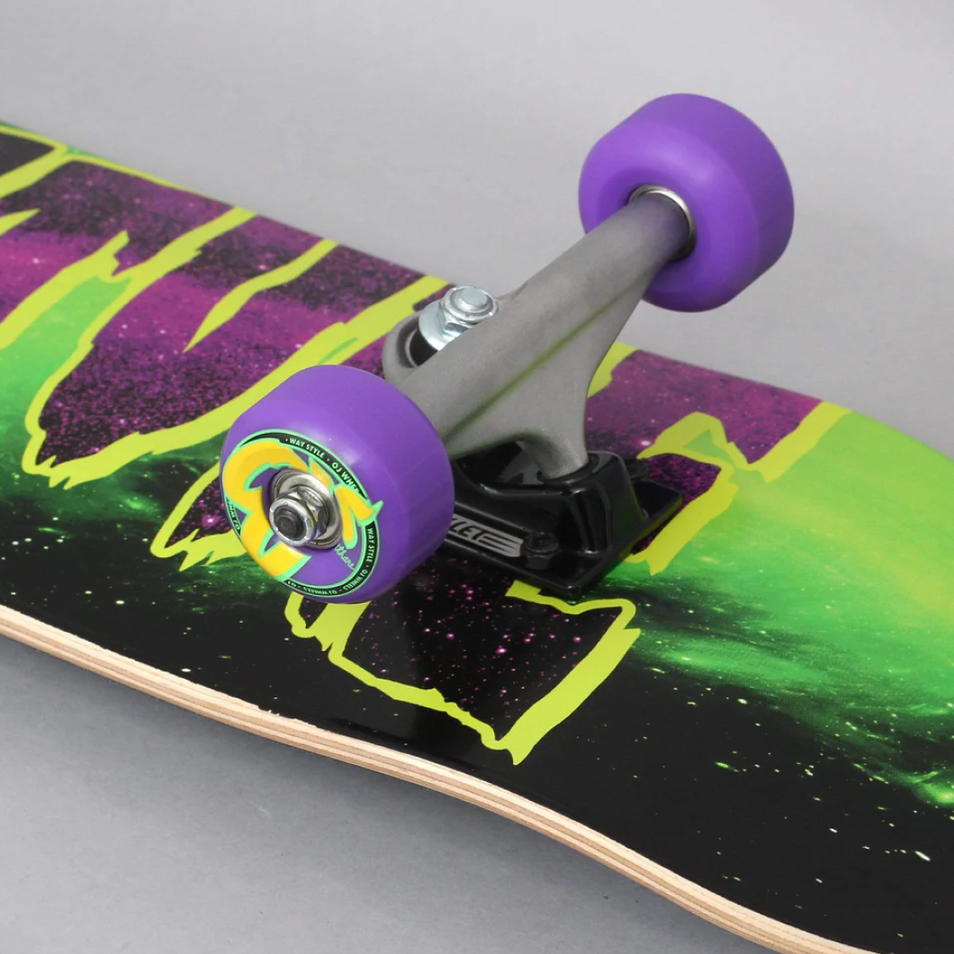 Creature Complete (EU) Galaxy Logo Mid Green/Purple 7.8 IN