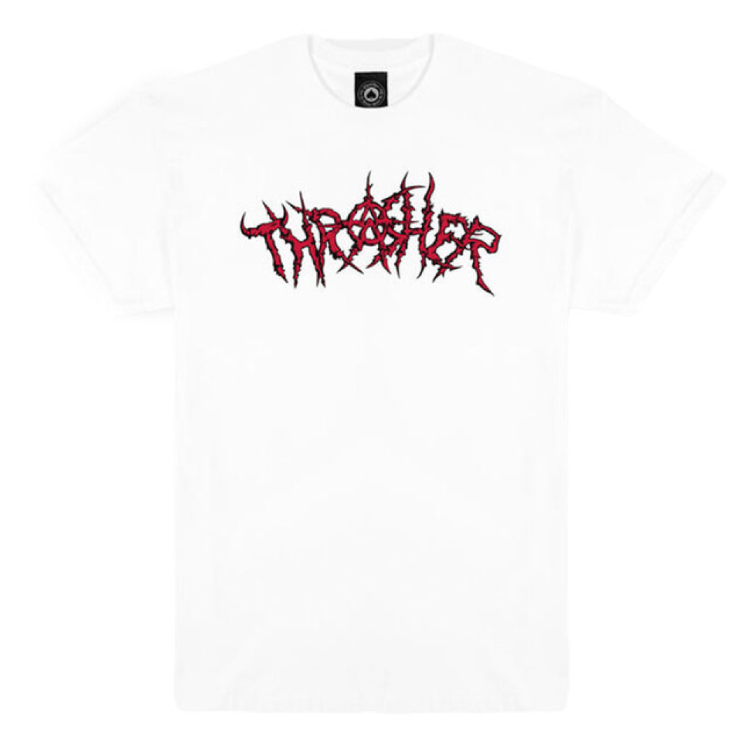 THRASHER THORNS T-SHIRT (WHITE)