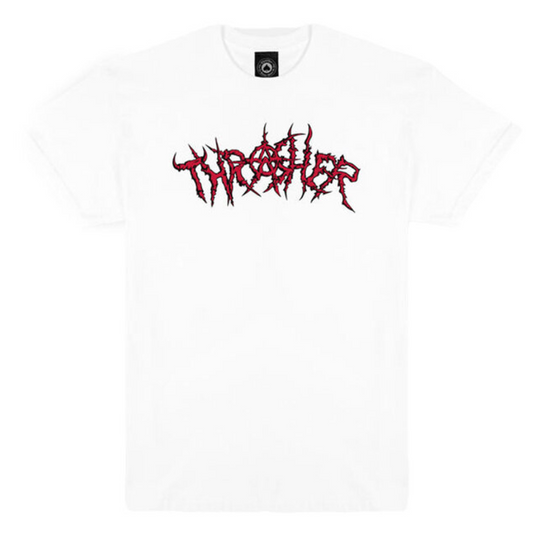 THRASHER THORNS T-SHIRT (WHITE)