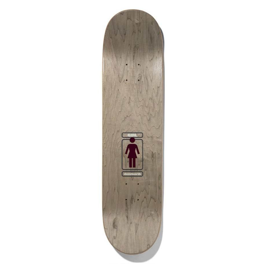 Girl Geering 93 Til Skate Deck  8.25''