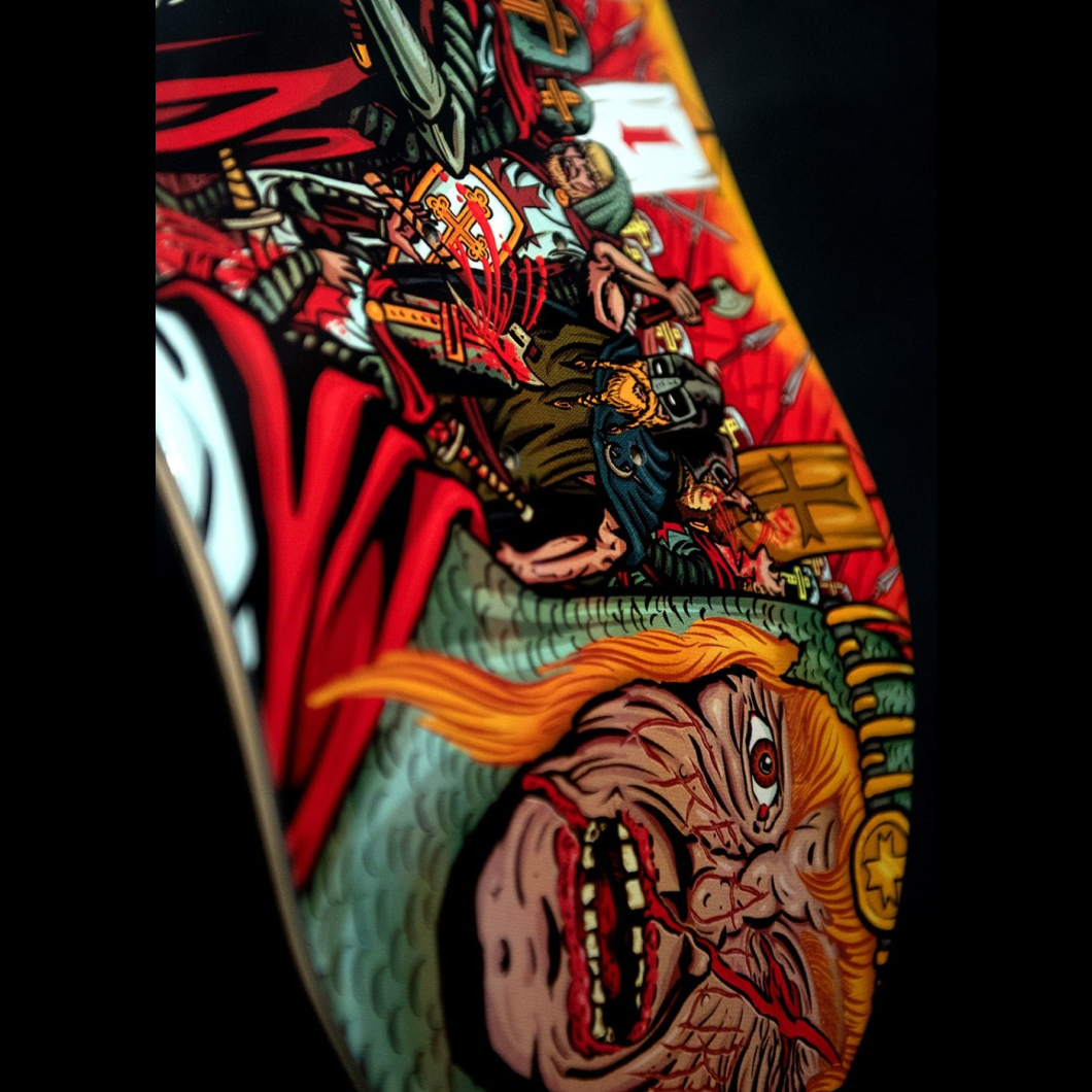 Baekkel Invasion Creature Skateboard Deck 8.6"