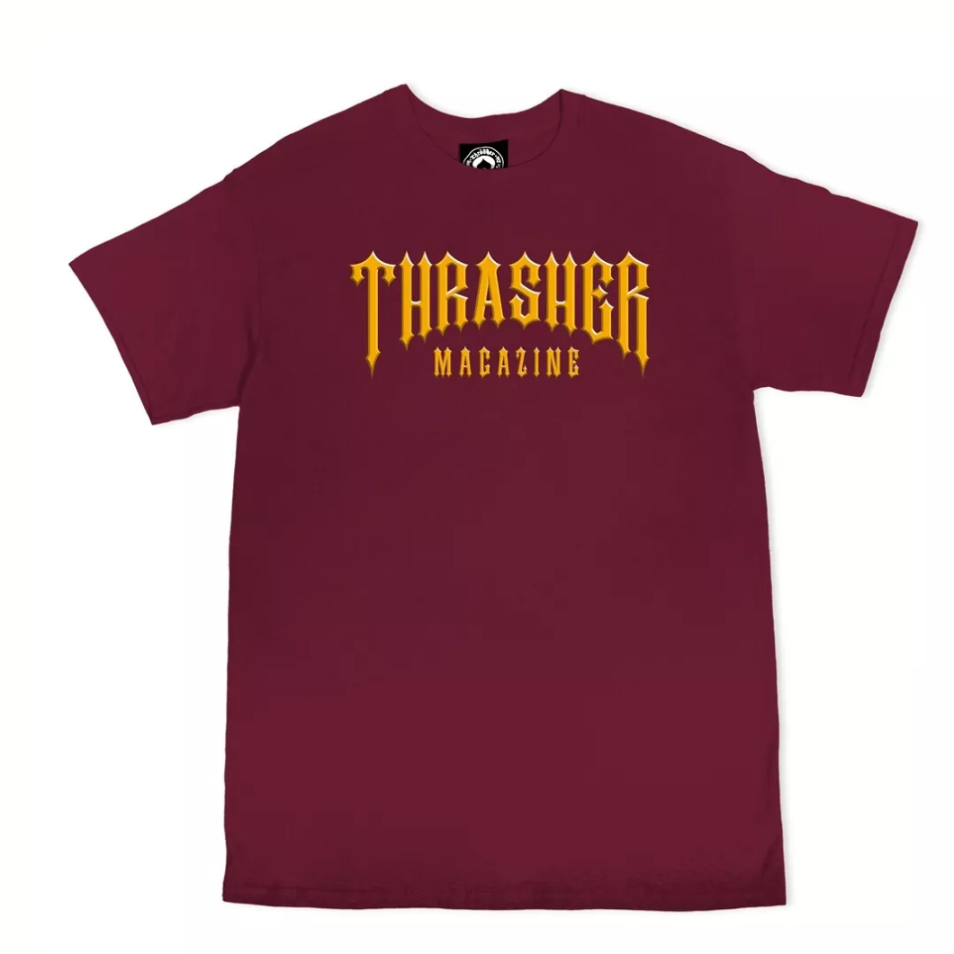 Thrasher Low Low Logo Maroon