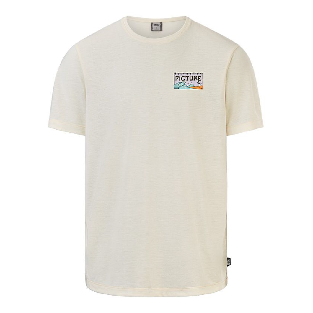 Picture Timont SS Surf Tee Smoke White