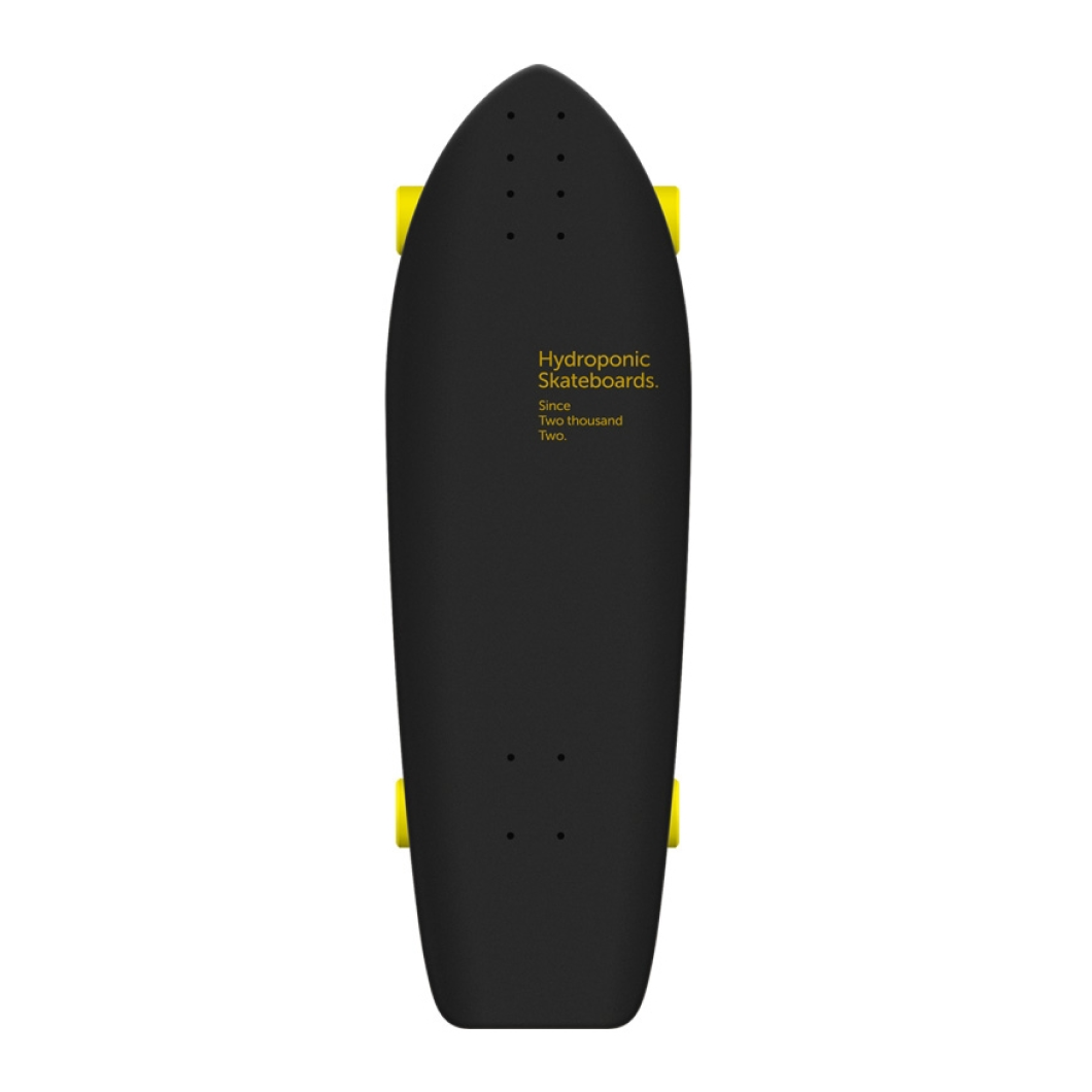 Skate Cruiser SQUARE 31,5'' Lunar Black/Yellow