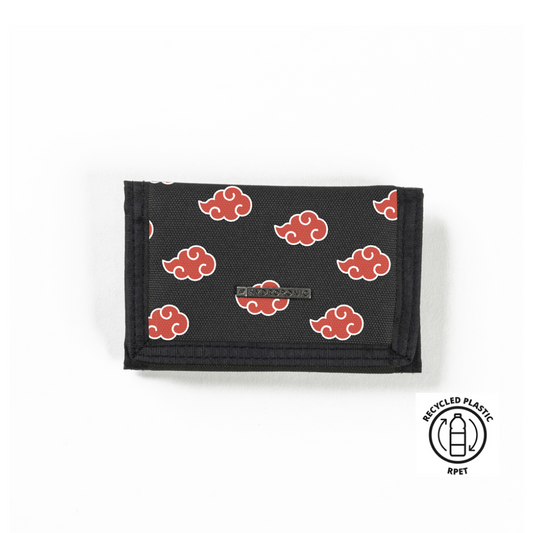 WALLET BRIDGE NARUTO BLACK CLOUDS