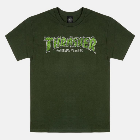 Thrasher T-Shirt Brick Green