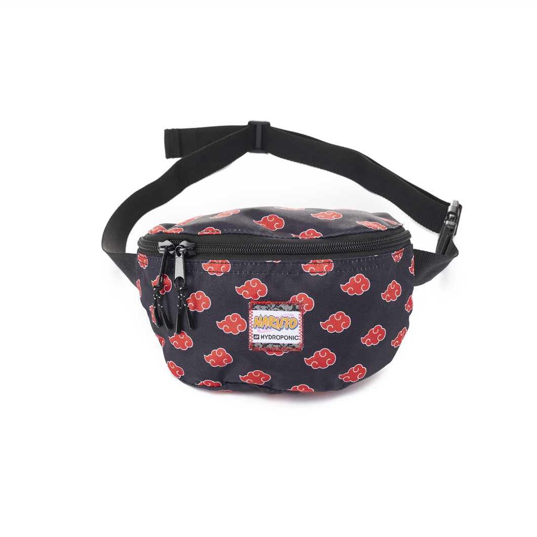 FANNY PACK BG FANNY NARUTO BLACK CLOUDS