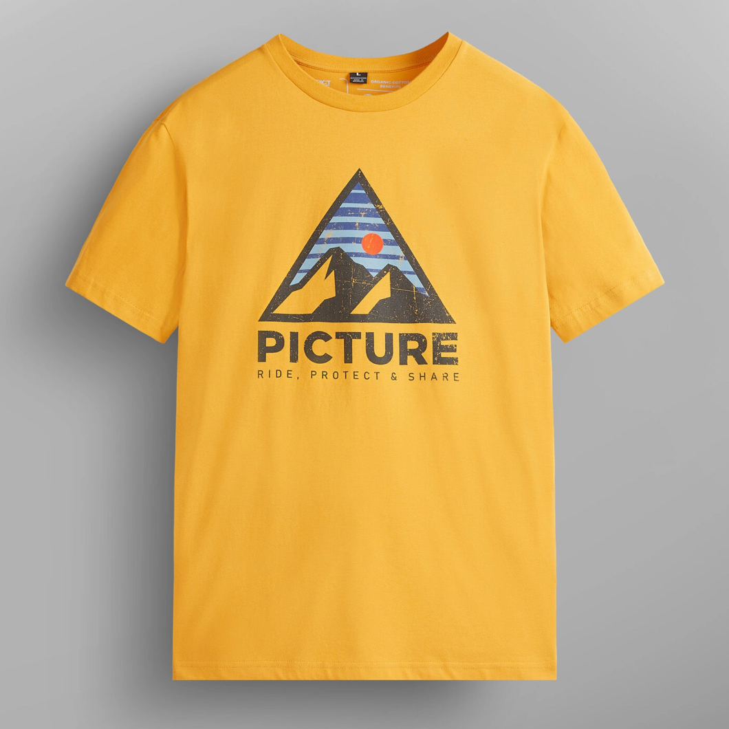 T-SHIRT PICTURE AUTHENTIC SPECTRA YELLOW