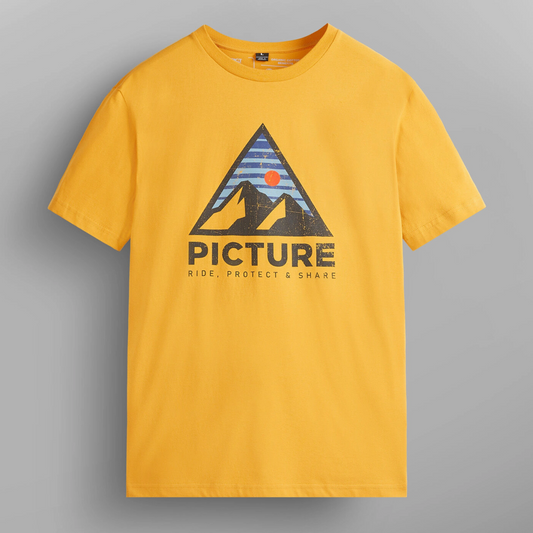 T-SHIRT PICTURE AUTHENTIC SPECTRA YELLOW