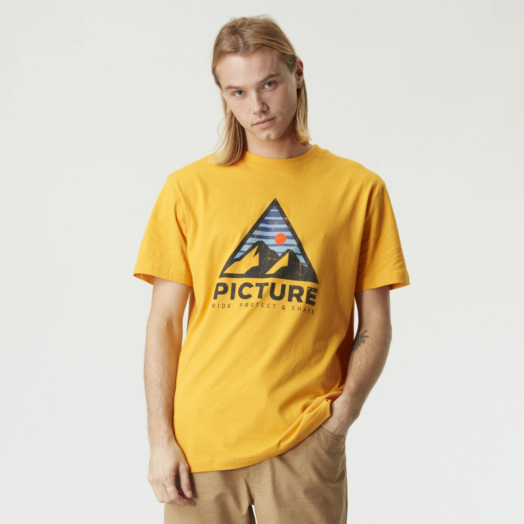 T-SHIRT PICTURE AUTHENTIC SPECTRA YELLOW