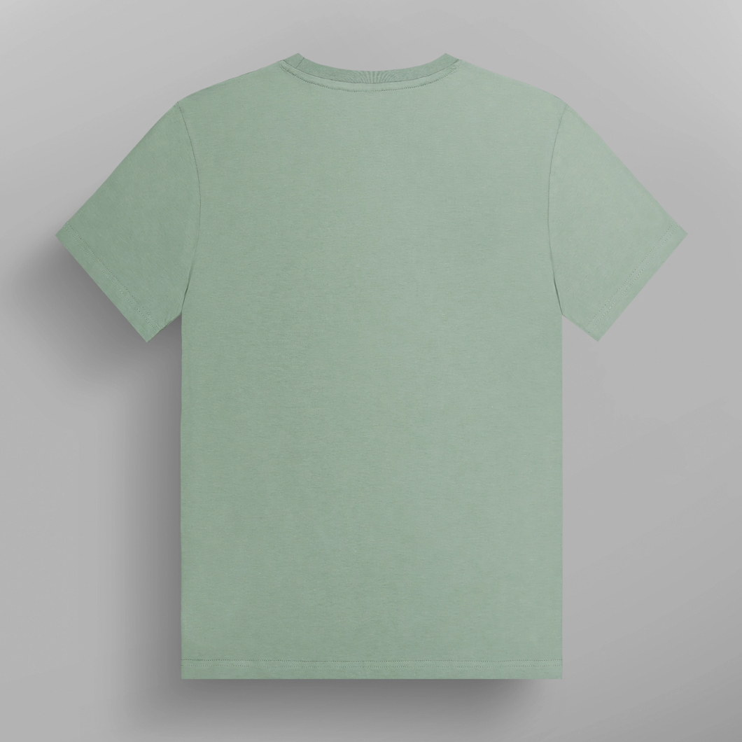 T-SHIRT PICTURE AUTHENTIC GREEN SPRAY