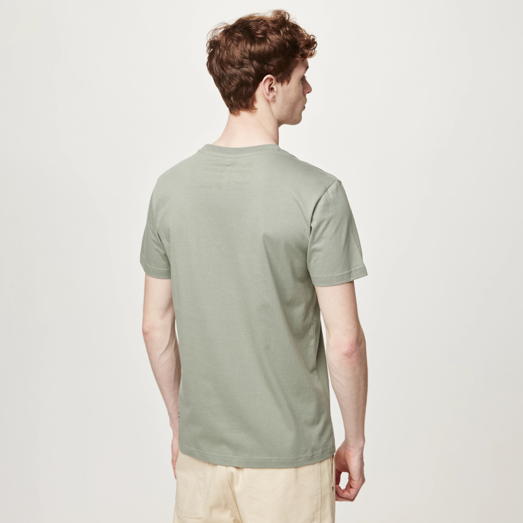 T-SHIRT PICTURE AUTHENTIC GREEN SPRAY